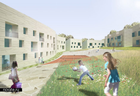 Проект микрорайона Park Life. Комфортное место для жизни и отдыха от JA Joubert Architecture